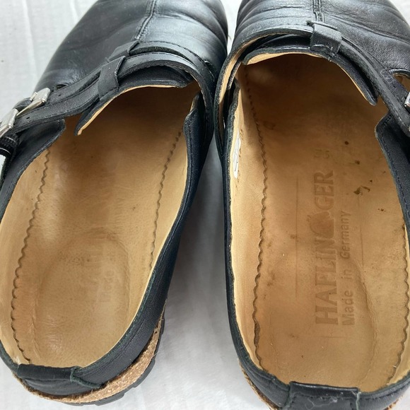 Haflinger Leather Mules Sandals Made In Germany - Picture 4 of 9